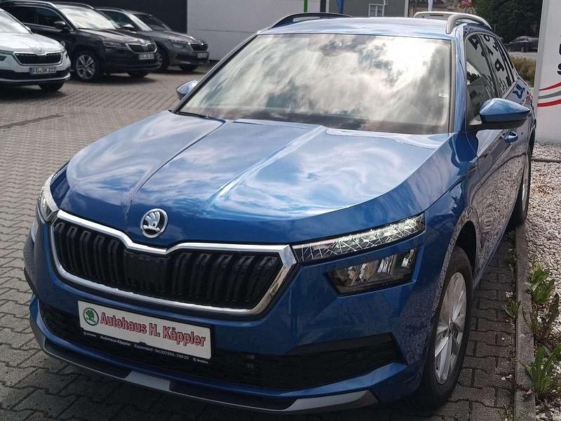 Race blau metallic Gebraucht 2024 Skoda Kamiq Ambition SUV | 24.790 € (Etwas zu teuer) - Bild 1/4
