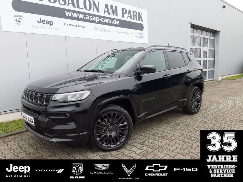 Carbon black Gebraucht 2022 Jeep Compass SUV | 24.890 € (Fairer Preis) - Bild 1/4