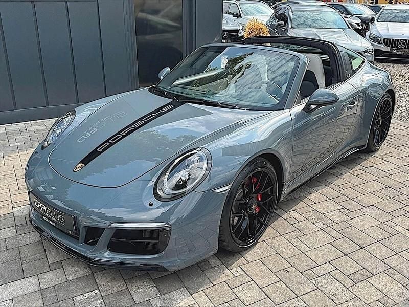 Blau Gebraucht 2017 Porsche 911 Targa 4 Cabrio | 109.990 € (Superpreis) - Bild 1/3