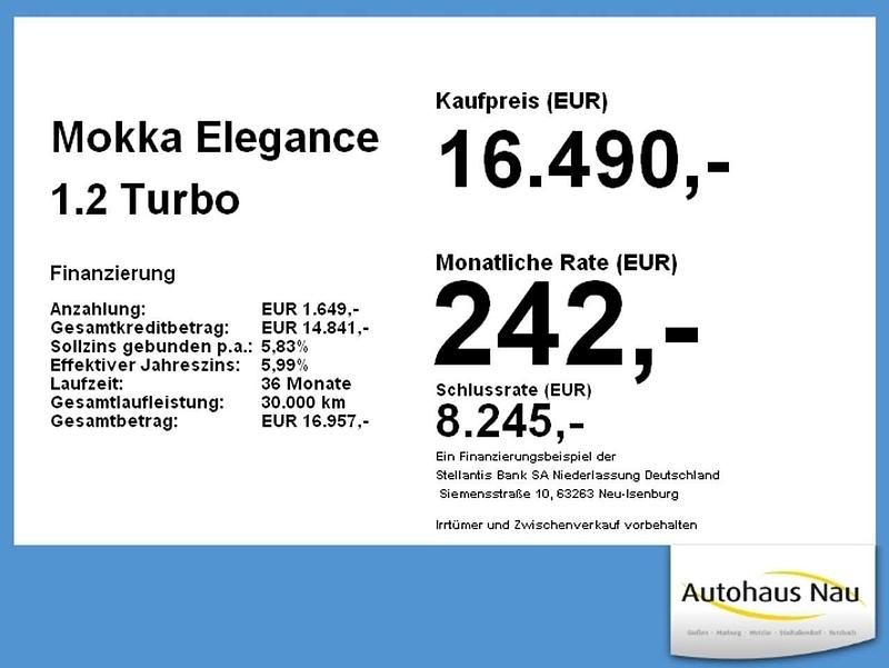 Gebraucht Opel Mokka Elegance 131 PS (96 kW) 2022 Power rot SUV