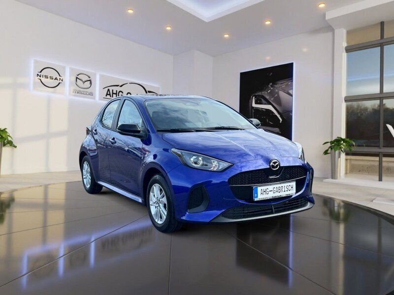 Neu Mazda 2 Center-Line 116 PS (85 kW) 2025 Blau Kleinwagen