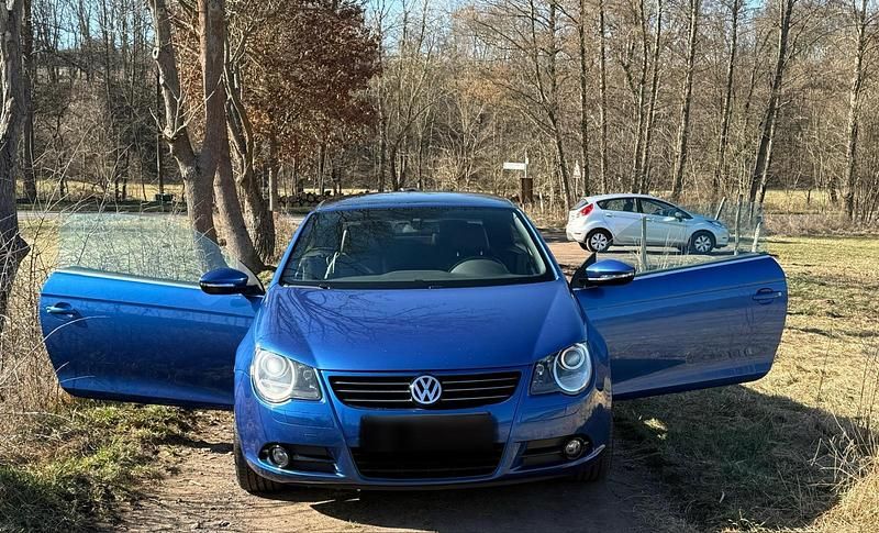 Gebraucht VW Eos GT 118 PS (86 kW) 2010 Blau Cabrio
