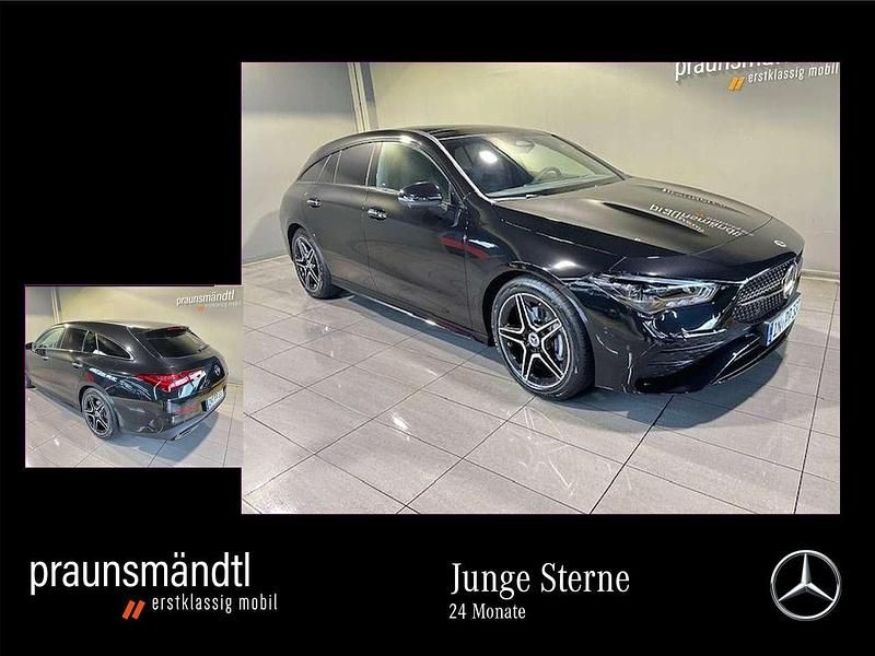 Schwarz Gebraucht 2025 Mercedes CLA180 Shooting Brake AMG Kombi | 36.850 € - Bild 1/4