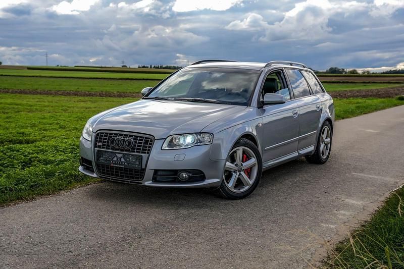 Silber Gebraucht 2008 Audi A4 S-Line Kombi | 7.950 € (Etwas zu teuer) - Bild 1/4