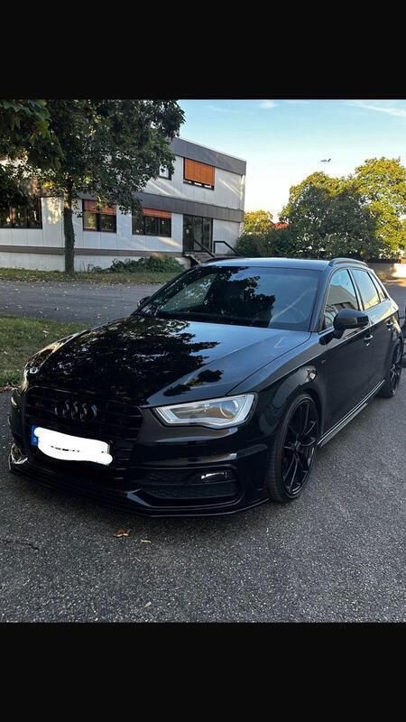 Schwarz Gebraucht 2014 Audi A3 Sportback S-Line Kombi | 14.999 € - Bild 1/4