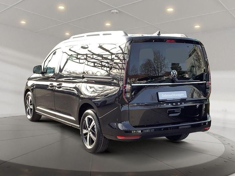Neu VW Caddy Maxi Style 116 PS (85 kW) 2025 Schwarz (deep black perleffekt) Van / Kleinbus