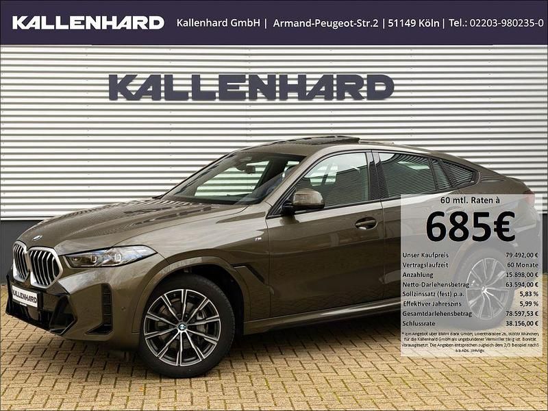 Grau Gebraucht 2025 BMW X6 M Sport SUV | 79.492 € (Superpreis) - Bild 1/4