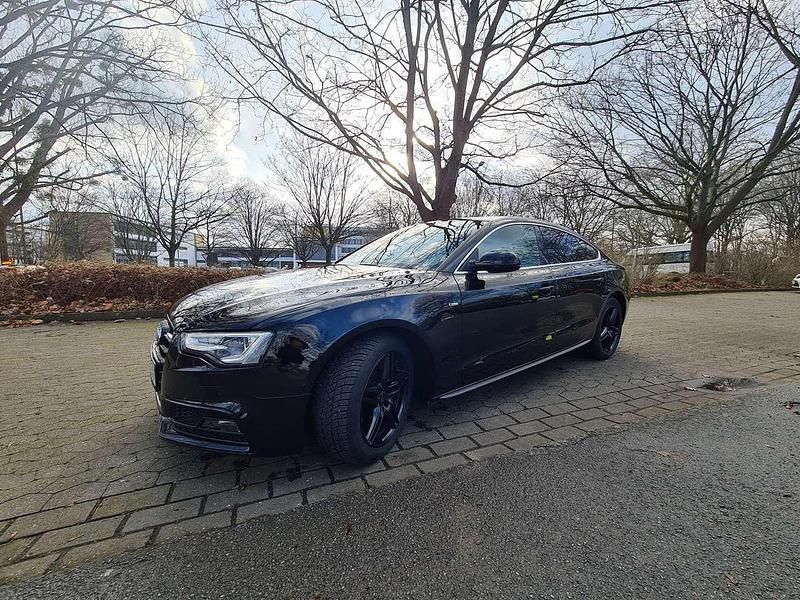Gebraucht Audi A5 Sportback S-Line 190 PS (139 kW) 2016 Schwarz Kleinwagen