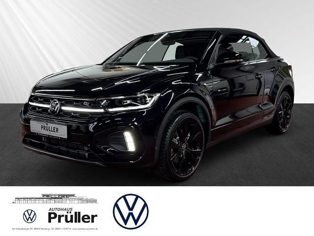 Neu VW T-Roc Cabriolet R-line 150 PS (110 kW) 2025 Deep black perleffekt (schwarz) Cabrio