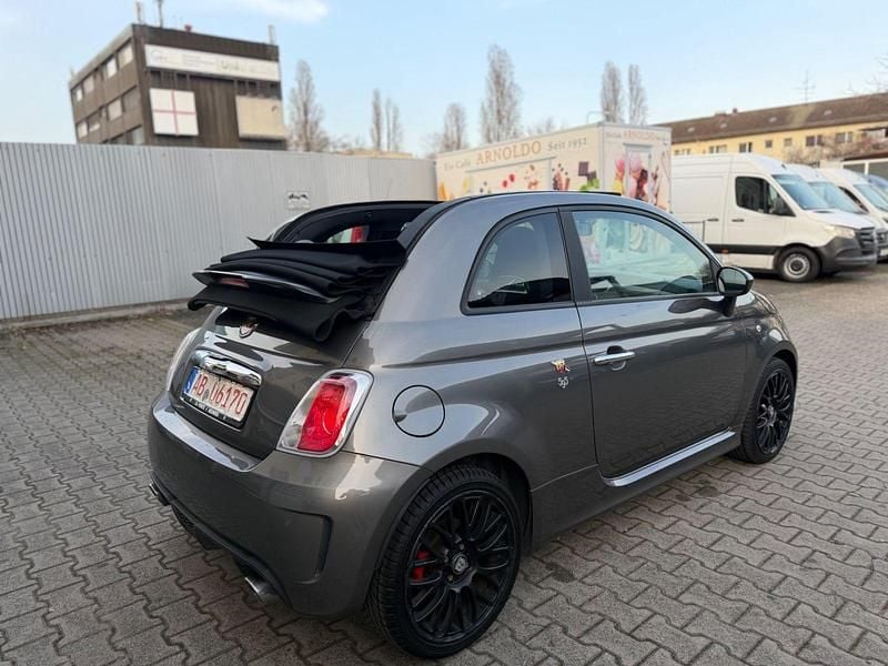 Second-hand Abarth 595C Custom 140 CP (102 kW) 2016 Gri Cabrio