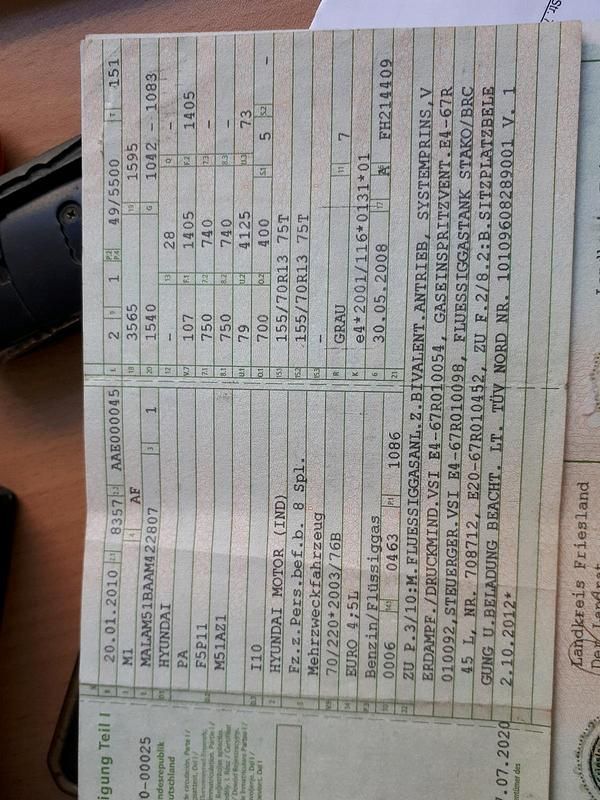 Braun Gebraucht 2010 Hyundai i10 Kleinwagen | 1.995 € (Fairer Preis) - Bild 1/4