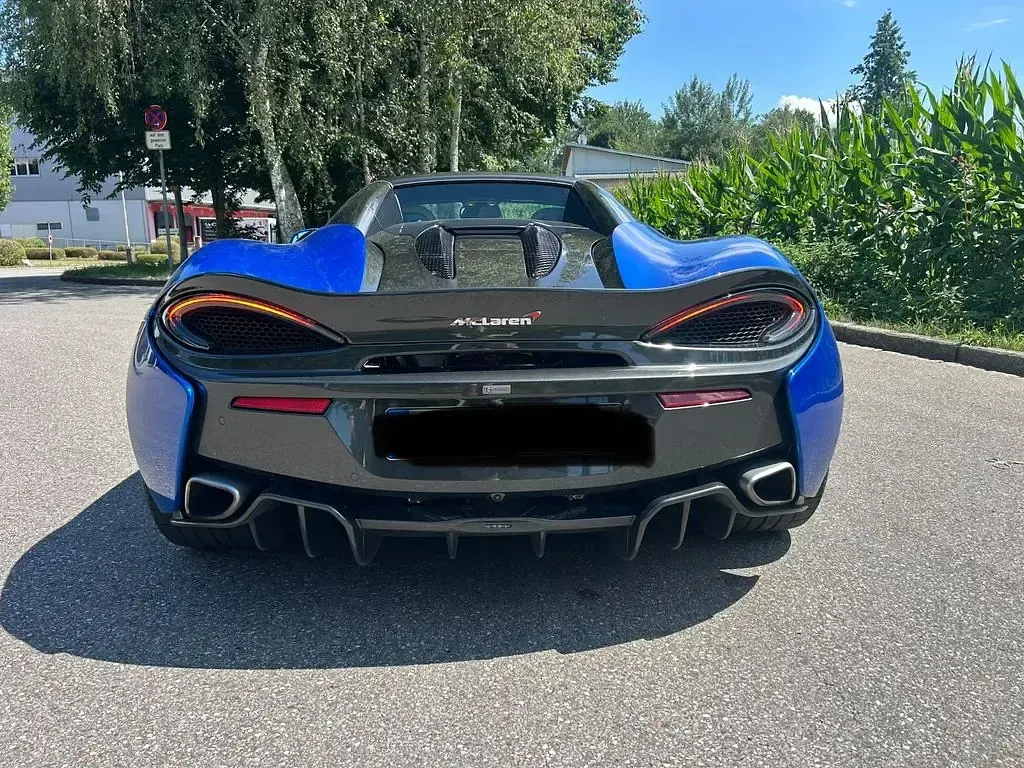 Gebraucht McLaren 570S 570 PS (419 kW) 2017 Blau Cabrio