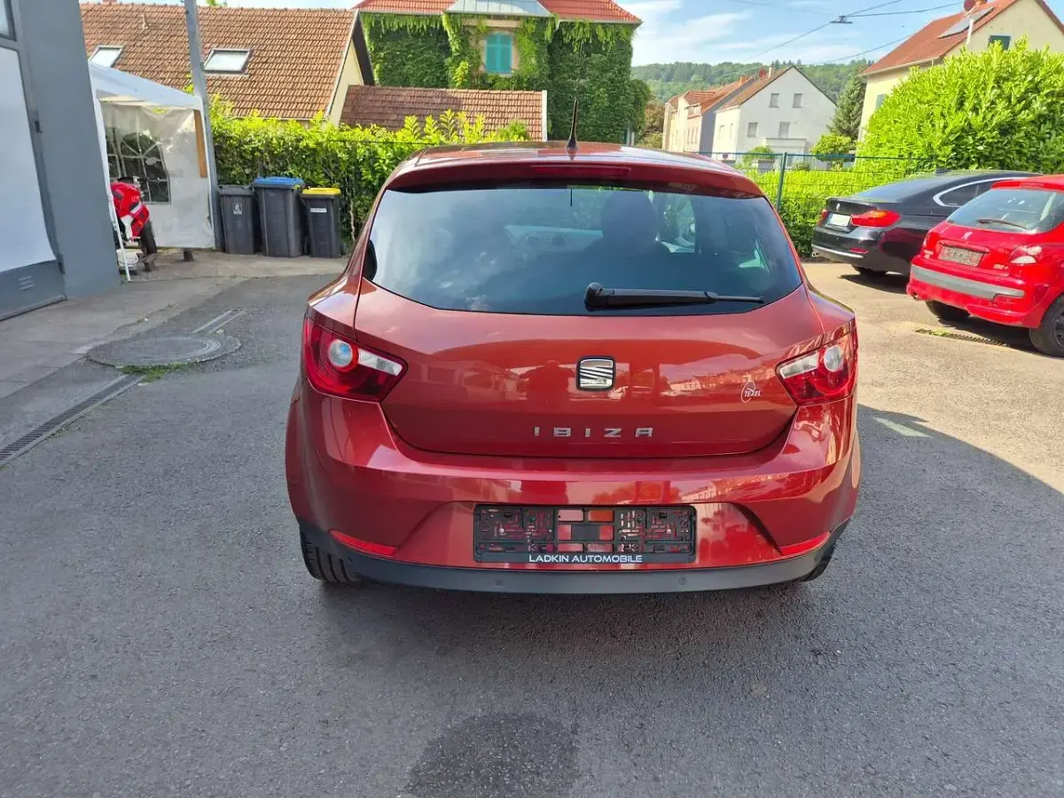 Gebraucht Seat Ibiza 80 PS (58 kW) 2009 Rot Kleinwagen
