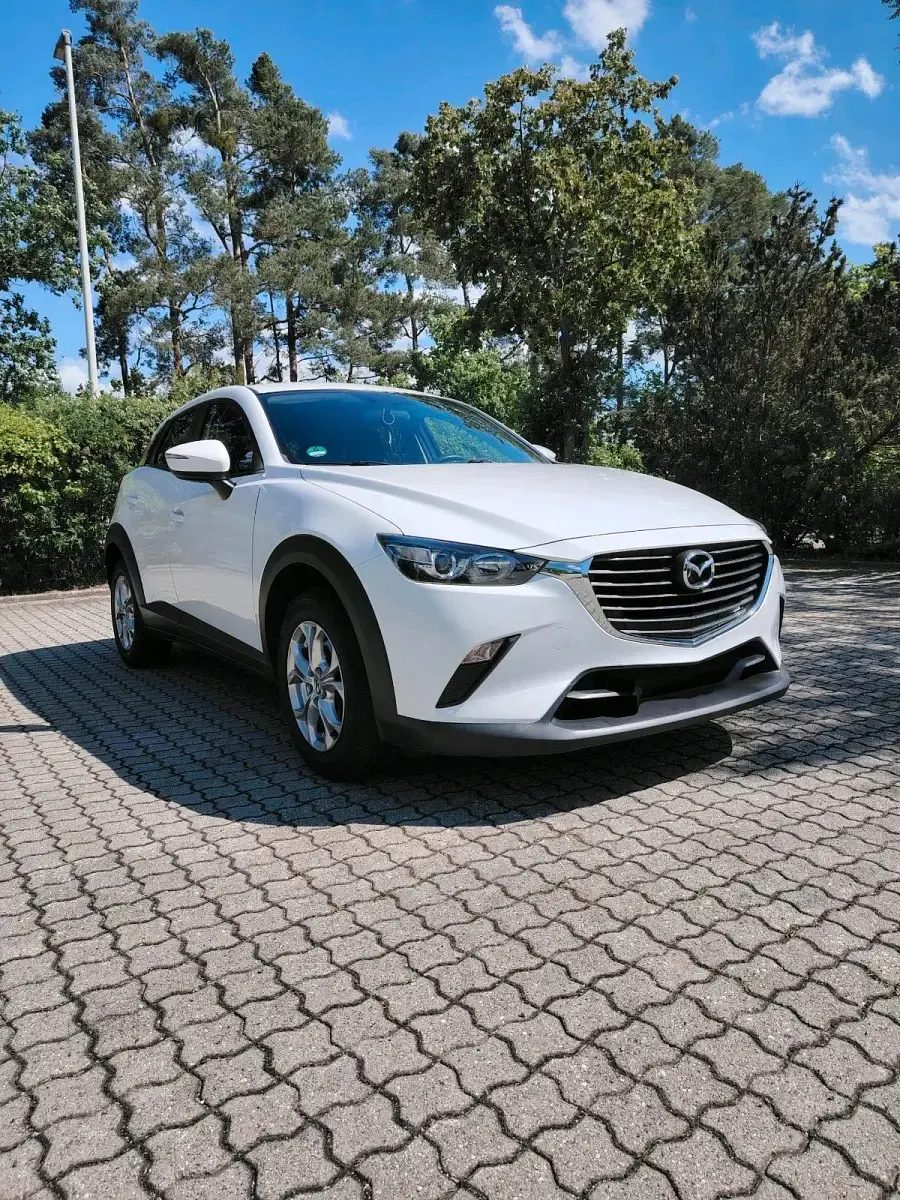 Gebraucht Mazda CX-3 121 PS (88 kW) 2017 Weiß SUV