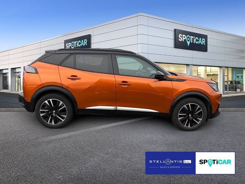 Gebraucht Peugeot e-2008 GT 100 kW (136 PS) 2022 Orange SUV