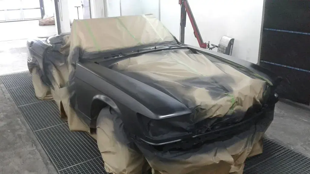 Gebraucht Mercedes SL450 160 PS (117 kW) 1980 Schwarz Cabrio