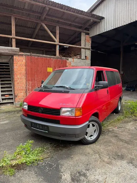 Gebraucht VW Multivan 75 PS (55 kW) 1995 Rot Van / Kleinbus