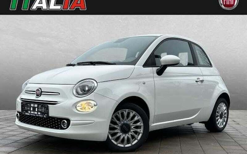 Weiß Gebraucht 2021 Fiat 500 Lounge Limousine | 10.550 € (Guter Preis) - Bild 1/4