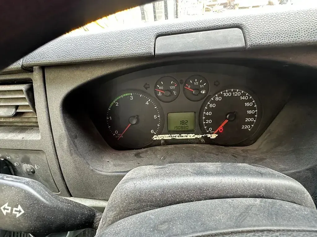 Gebraucht Ford Transit 110 PS (80 kW) 2007 Weiß Van / Kleinbus
