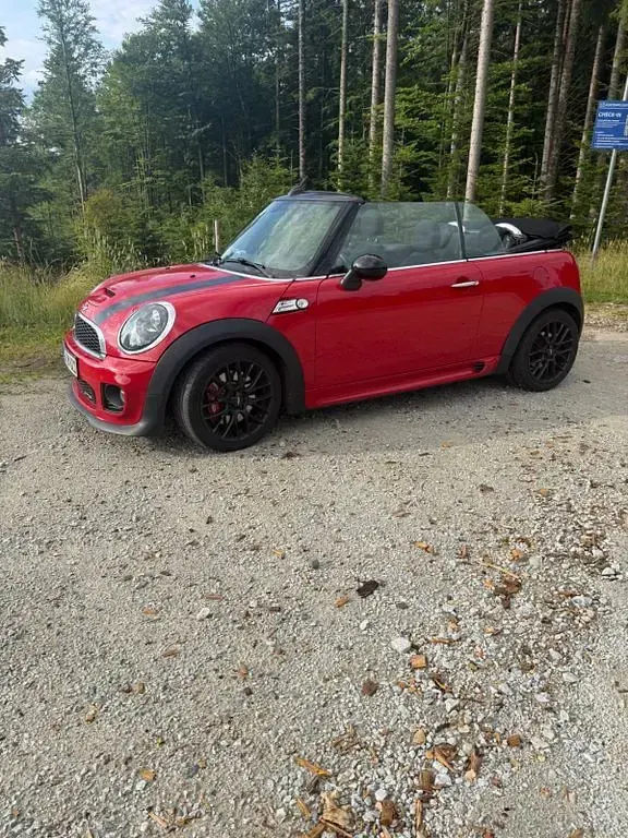 Gebraucht Mini John Cooper Works Cabriolet 211 PS (155 kW) 2015 Rot Cabrio