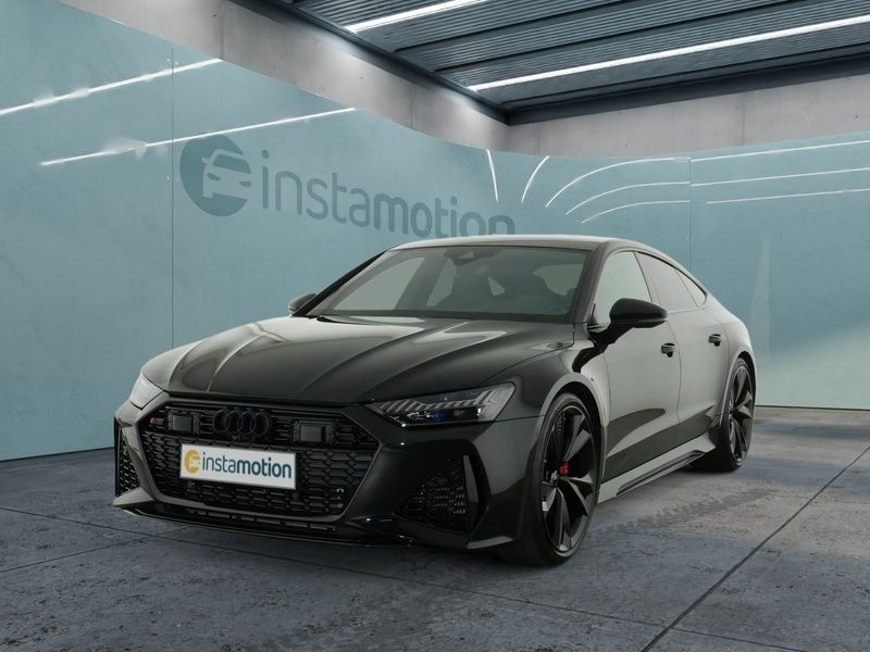 Schwarz Gebraucht 2024 Audi RS7 Sportback Ambiente Kleinwagen | 138.090 € (Teuer) - Bild 1/4