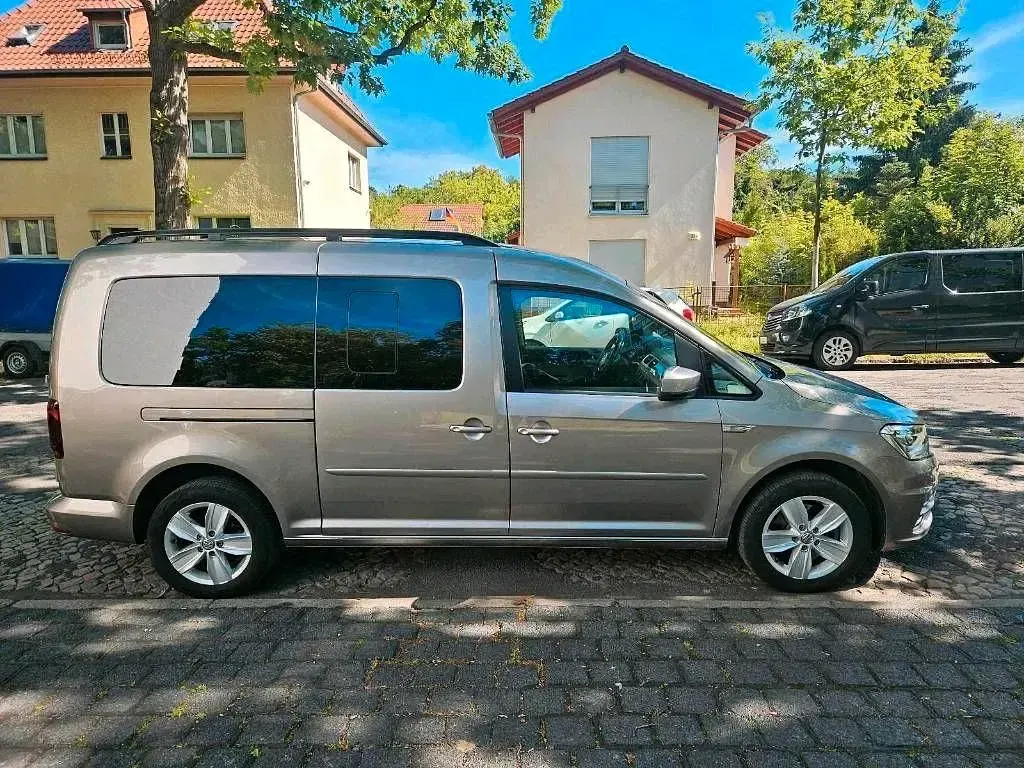 Gebraucht VW Caddy Maxi Comfortline 150 PS (110 kW) 2020 Beige Van / Kleinbus