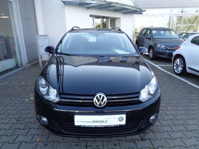 Gebraucht VW Golf VII Business 140 PS (102 kW) 2013 Schwarz Kombi