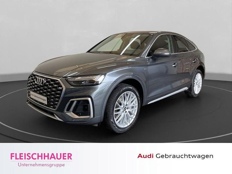 Daytonagrau perleffekt Gebraucht 2022 Audi Q5 Sportback S-Line SUV | 37.890 € (Superpreis) - Bild 1/4