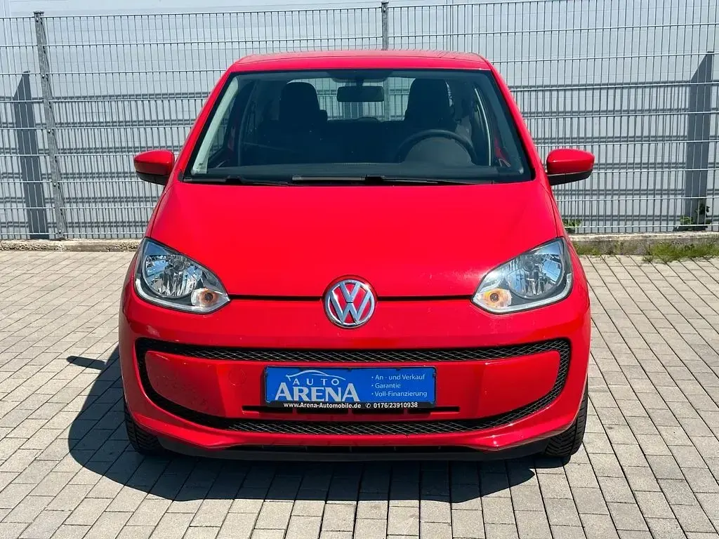 Gebraucht VW up! Move 75 PS (55 kW) 2012 Rot Kleinwagen