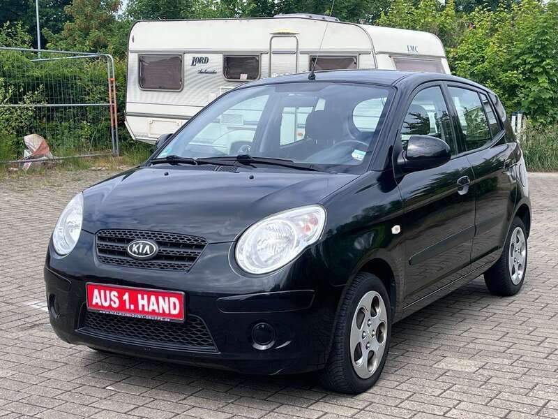 Schwarz Gebraucht 2009 Kia Picanto 2 Kleinwagen | 1.990 € (Fairer Preis) - Bild 1/4