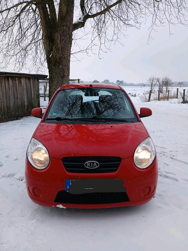 Gebraucht Kia Picanto 63 PS (46 kW) 2011 Rot Kleinwagen