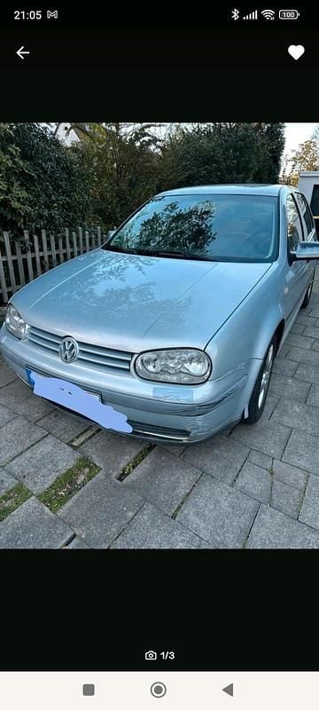 Silber Gebraucht 1999 VW Golf Limousine | 700 € (Superpreis) - Bild 1/4