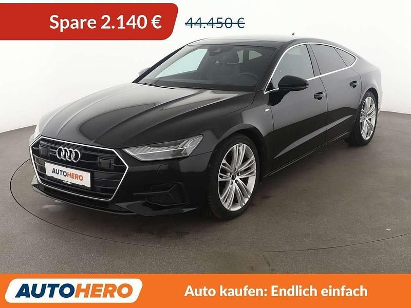 Schwarz Gebraucht 2021 Audi A7 Kleinwagen | 42.310 € (Superpreis) - Bild 1/3