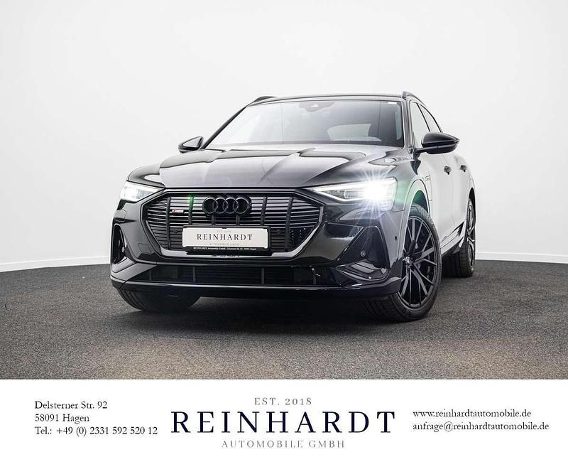 Brillantschwarz Gebraucht 2022 Audi e-tron Sportback S-Line SUV | 39.075 € (Guter Preis) - Bild 1/3