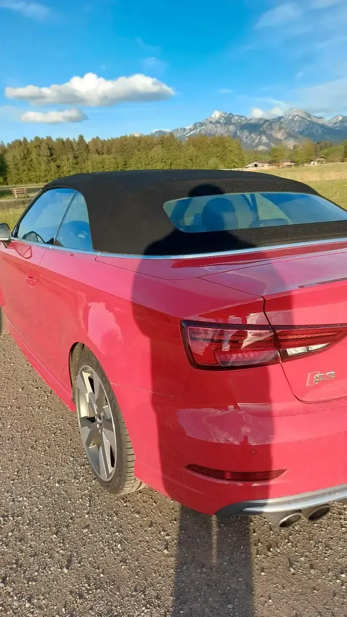 Używany Audi S3 Cabriolet 310 KM (228 kW) 2017 Czerwony Kabriolet