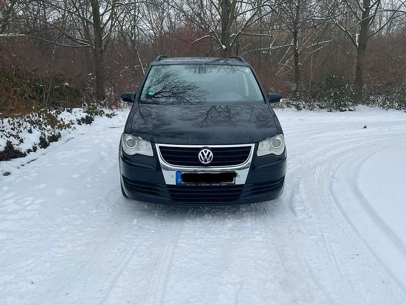 Gebraucht VW Touran United 170 PS (125 kW) 2008 Schwarz Van / Kleinbus