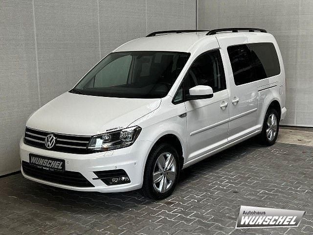 Weiß Gebraucht 2020 VW Caddy Maxi Comfortline Van / Kleinbus | 26.894 € (Etwas zu teuer) - Bild 1/4