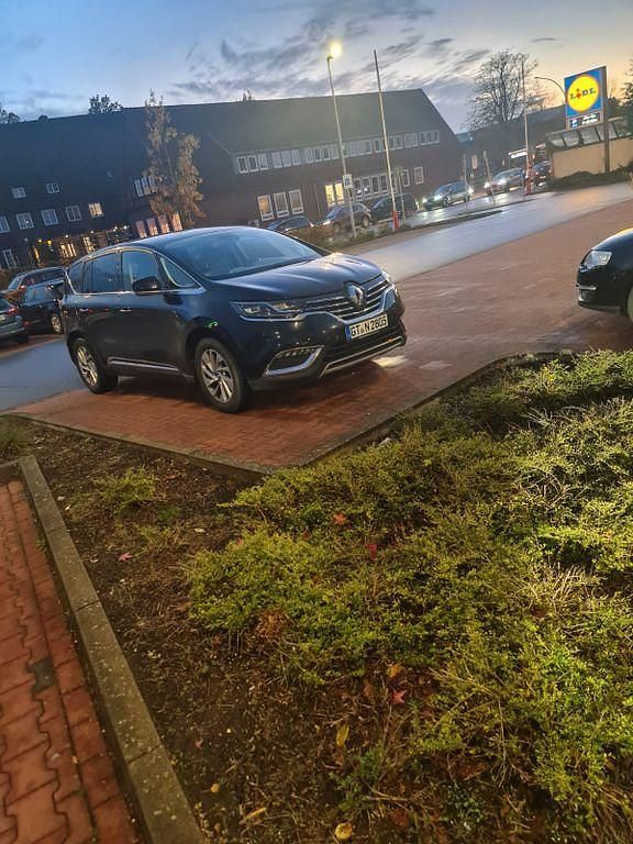 Gebraucht Renault Espace Intens 160 PS (117 kW) 2015 Schwarz Van / Kleinbus