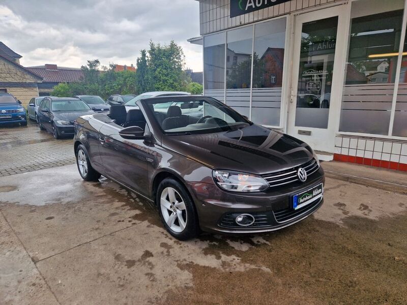 Schwarz Gebraucht 2011 VW Eos Basis Cabrio | 7.999 € (Fairer Preis) - Bild 1/4