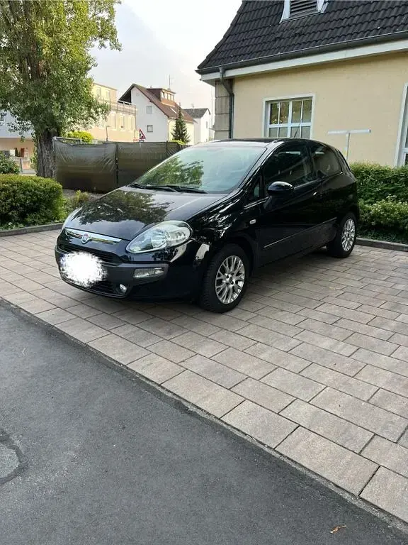 Gebraucht Fiat Punto Evo Active 77 PS (56 kW) 2010 Schwarz Kleinwagen