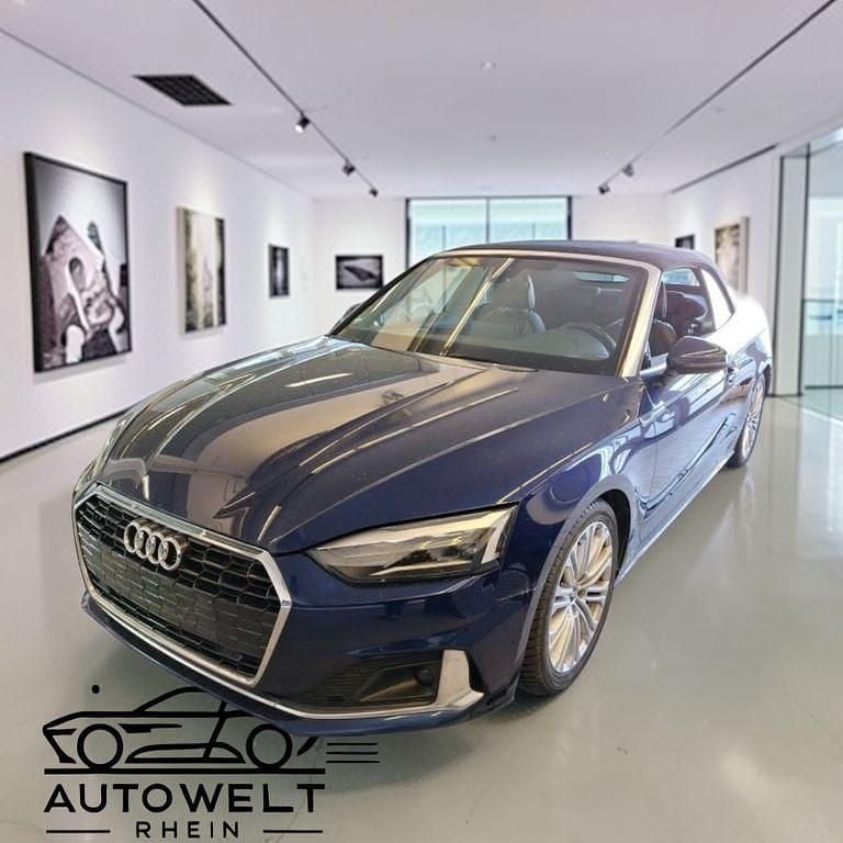 Gebraucht Audi A5 Cabriolet Advanced 204 PS (150 kW) 2022 Blau Cabrio