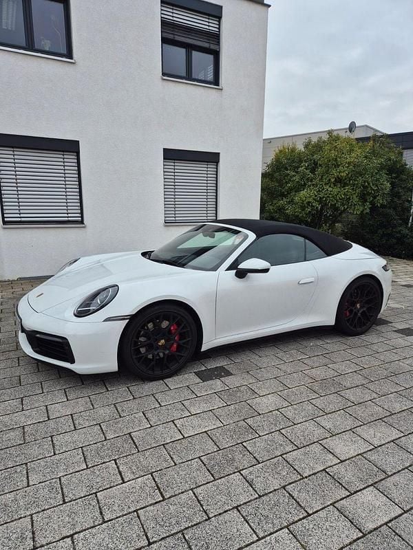 Weiß Gebraucht 2020 Porsche 911 Carrera S Cabriolet Cabrio | 113.000 € (Superpreis) - Bild 1/4