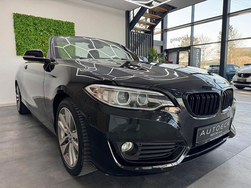 Gebraucht BMW 218 Advantage 150 PS (110 kW) 2017 Schwarz Cabrio