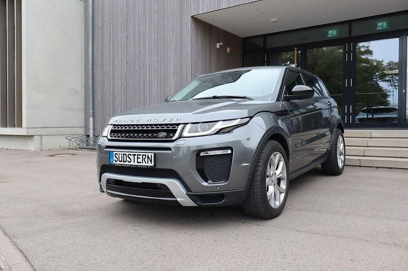 Grau Gebraucht 2016 Land Rover Range Rover evoque SUV | 18.490 € (Superpreis) - Bild 1/4