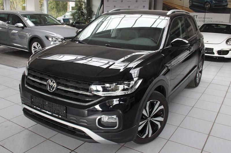 Schwarz Gebraucht 2021 VW T-Cross Style SUV | 21.990 € (Fairer Preis) - Bild 1/4