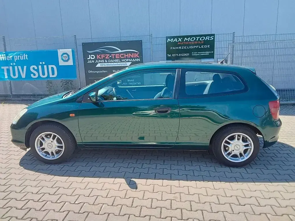 Gebraucht Honda Civic 90 PS (66 kW) 2002 Grün Limousine