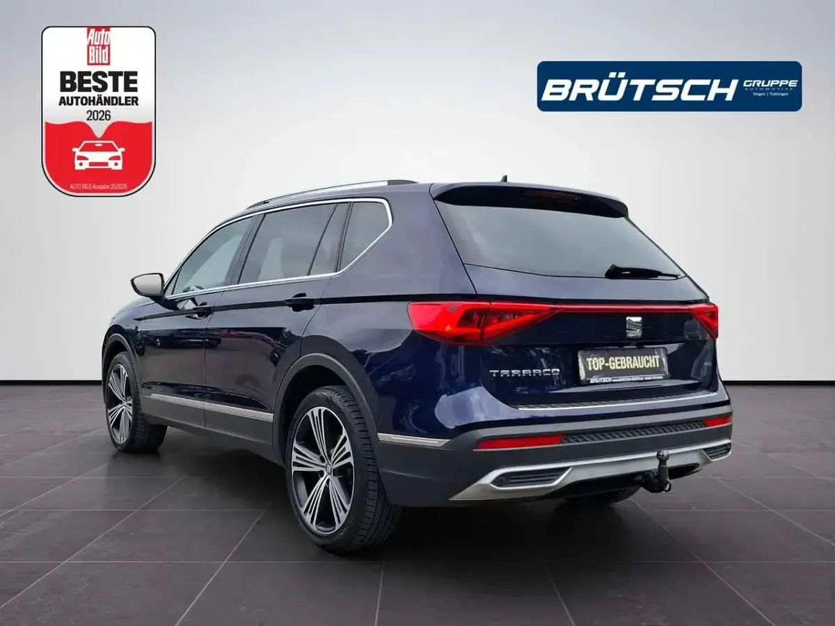 Gebraucht Seat Tarraco 4Drive 190 PS (139 kW) 2020 "atlantic" blau metallic SUV