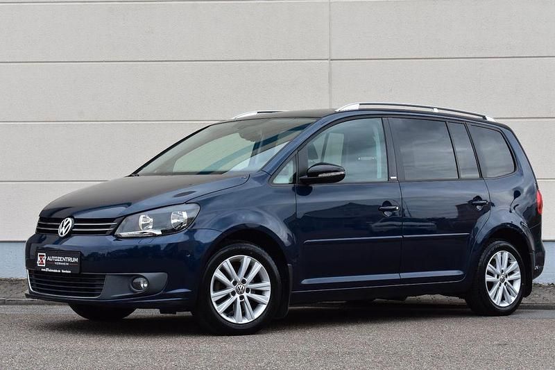 Blau Gebraucht 2012 VW Touran Style Van / Kleinbus | 5.999 € (Guter Preis) - Bild 1/4