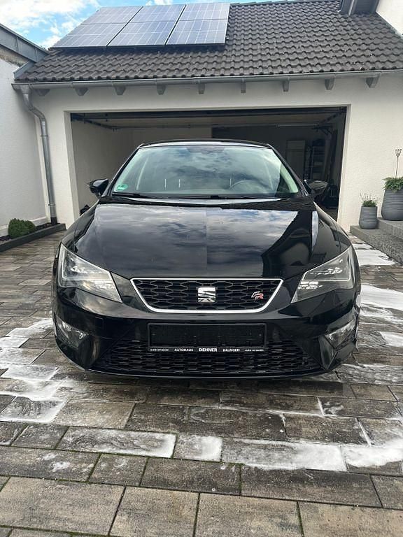 Schwarz Gebraucht 2015 Seat Leon FR Limousine | 10.000 € (Superpreis) - Bild 1/4