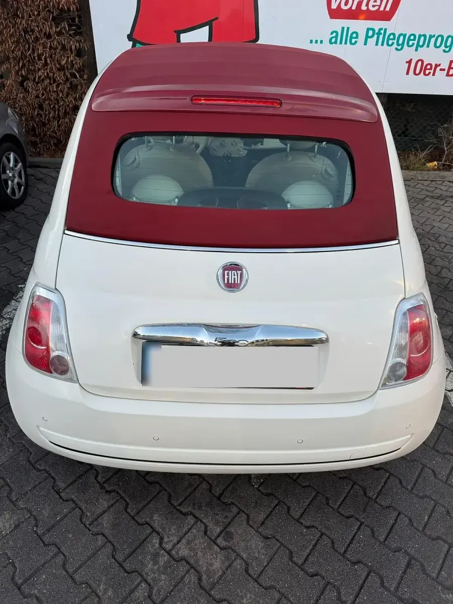 Gebraucht Fiat 500C 69 PS (50 kW) 2011 Weiß Cabrio